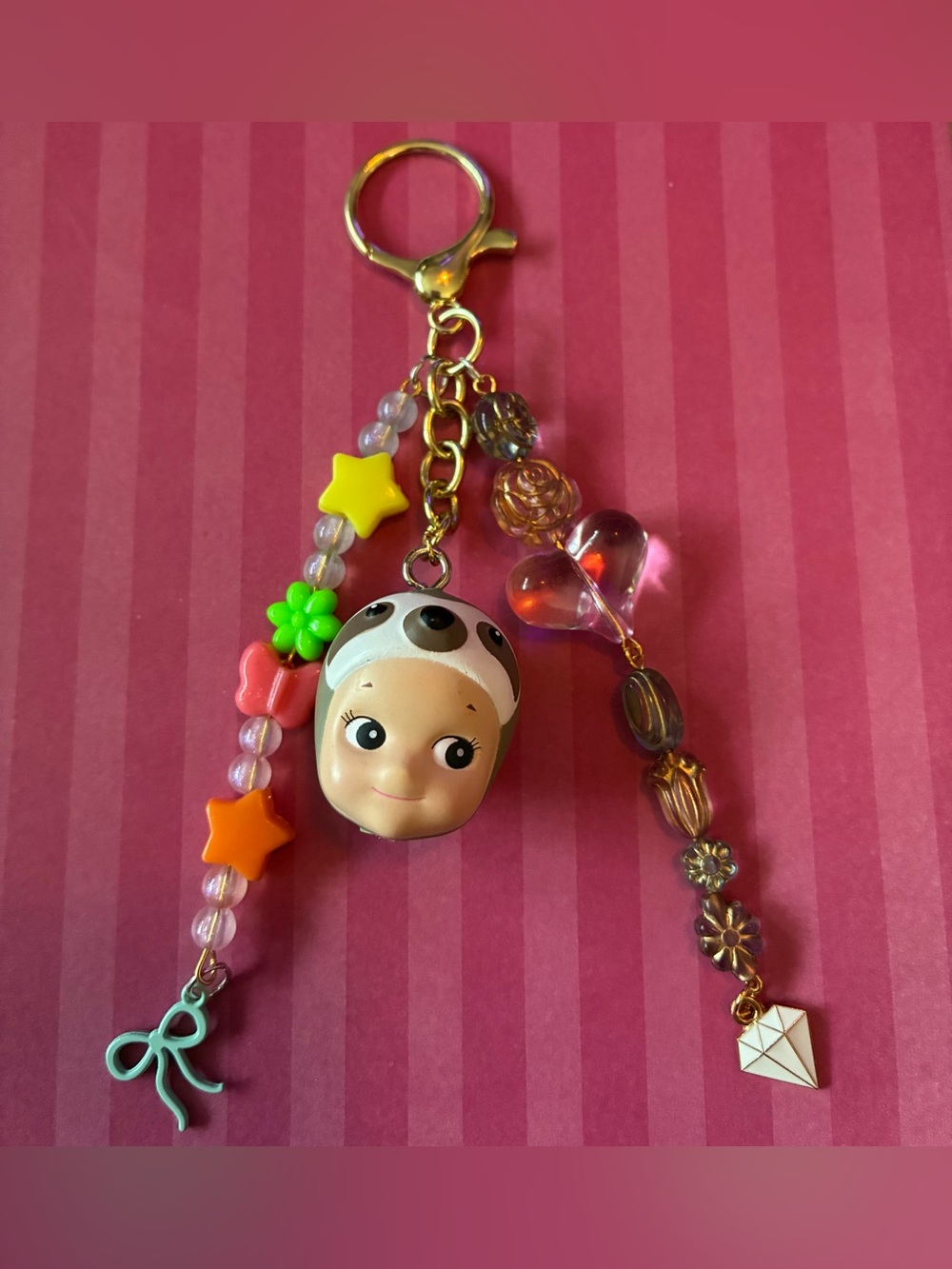 Handmade sonny angel keychain <3